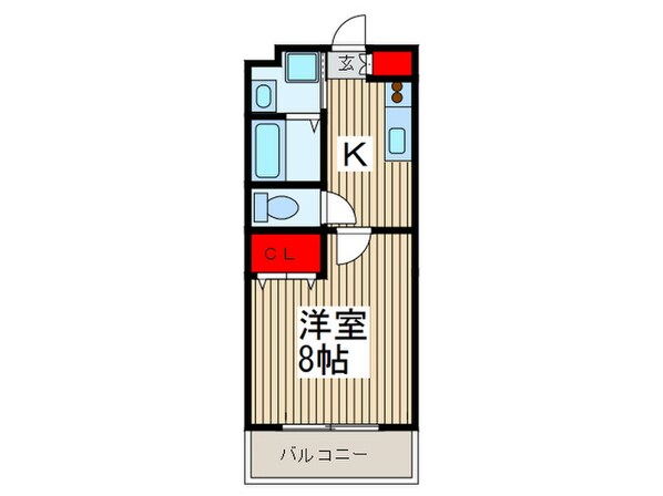 スリ－ブライト川口幸町の物件間取画像